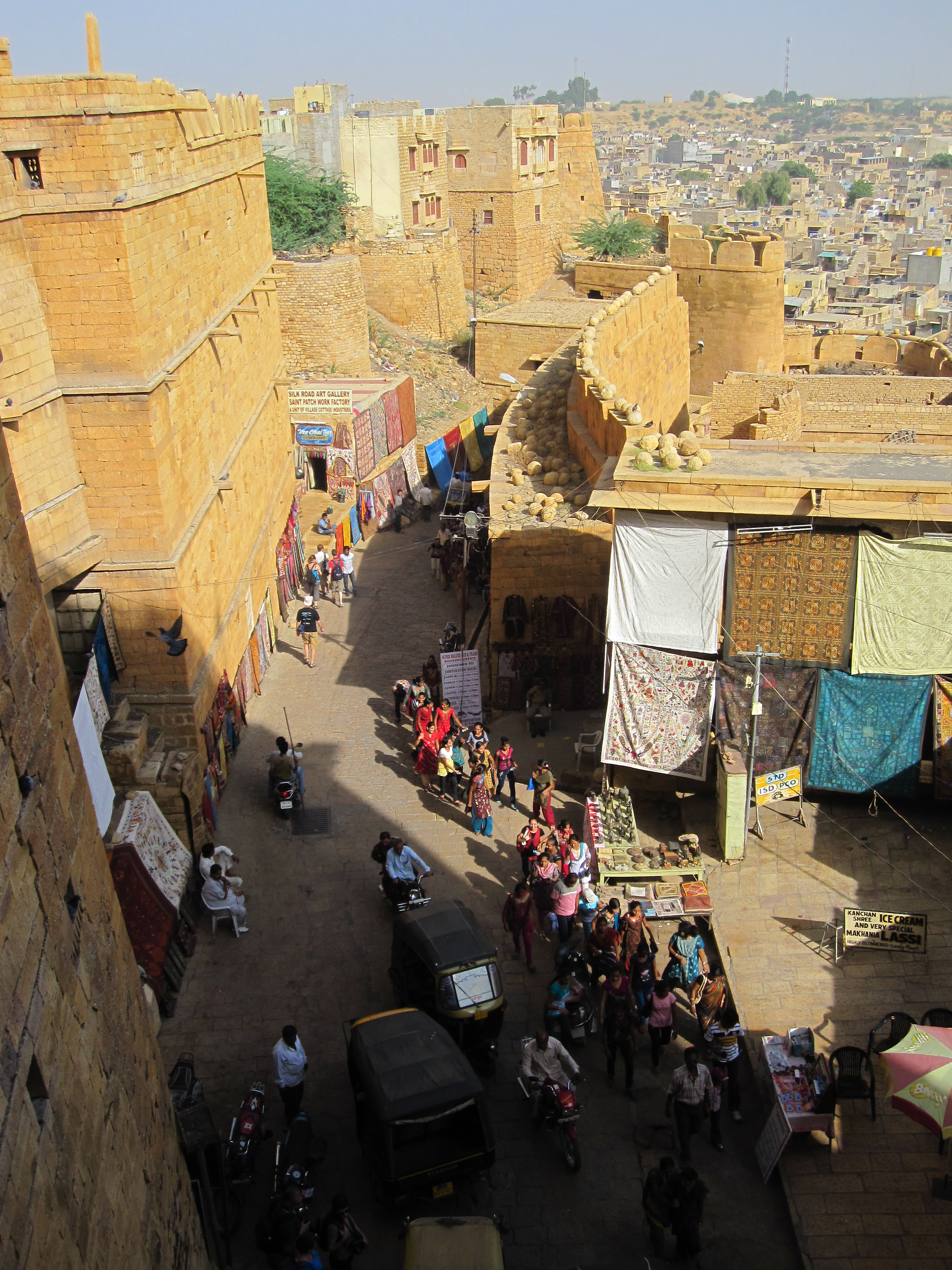 Jaisalmer, Blick vom Fort