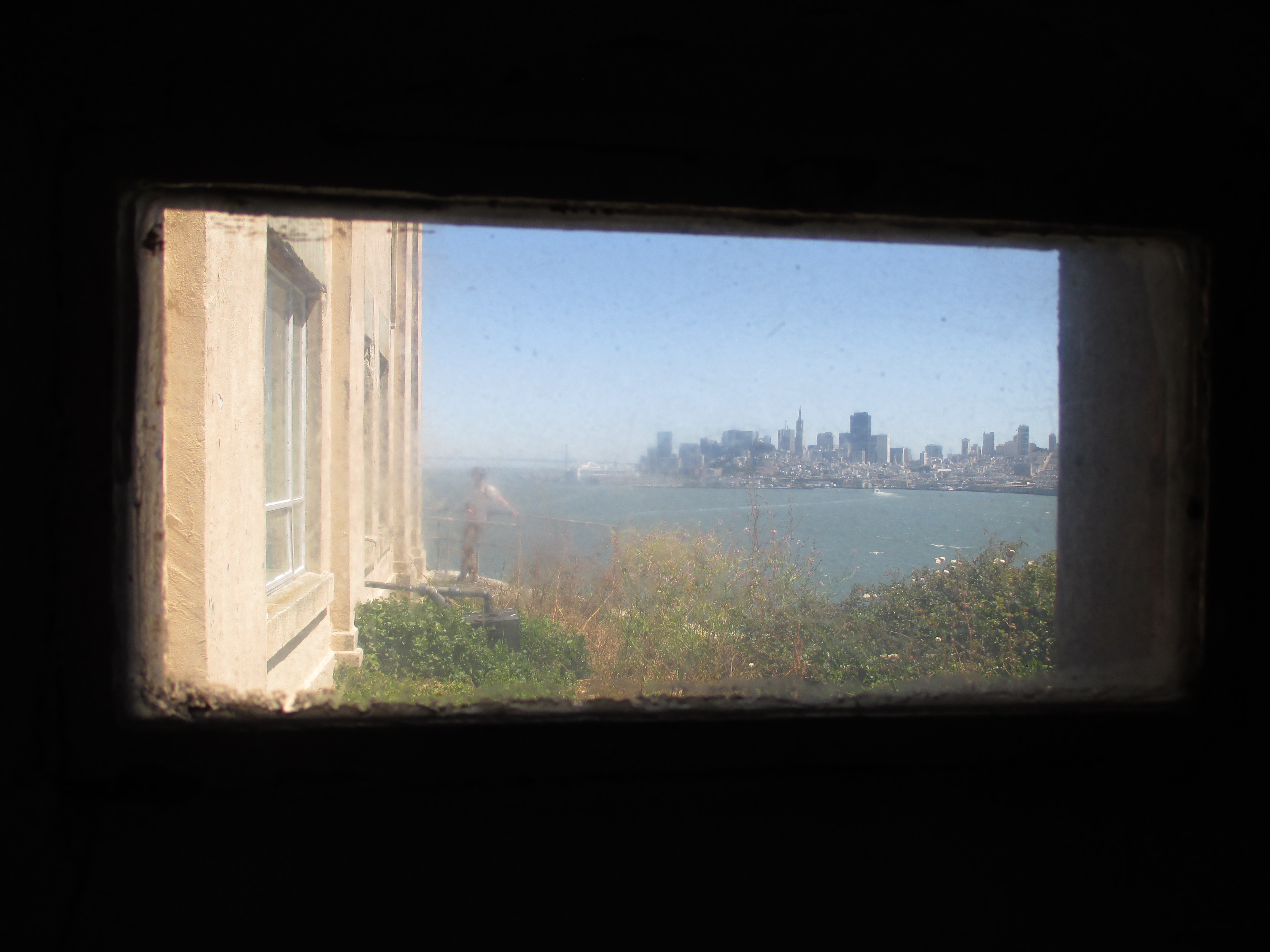 Alcatraz, Blick auf die Stadt